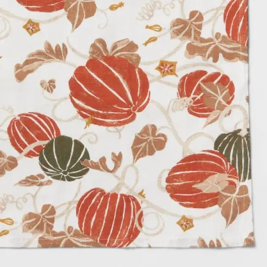 60"x84" Tablecloth 'Pumpkin' - Threshold&trade; image {2}