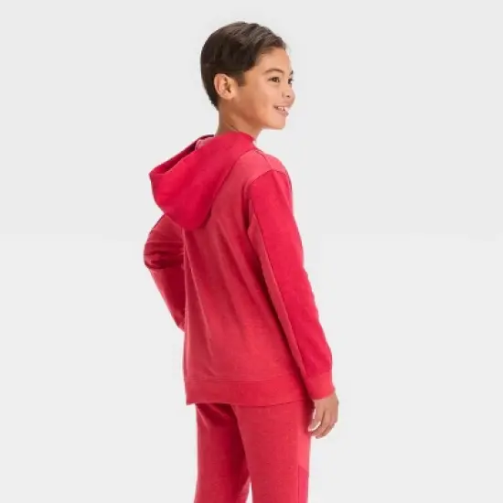 Boys' Cozy Hooded Pullover Sweatshirt - Cat & Jack&trade; image {1}