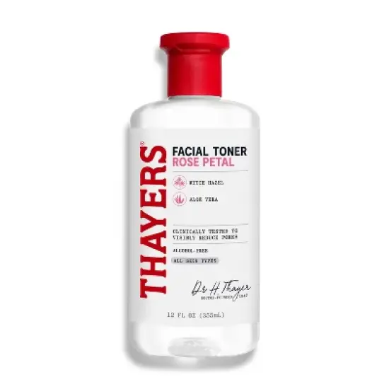 Thayers Natural Remedies Witch Hazel Alcohol Free Toner with Rose Petal image {11}