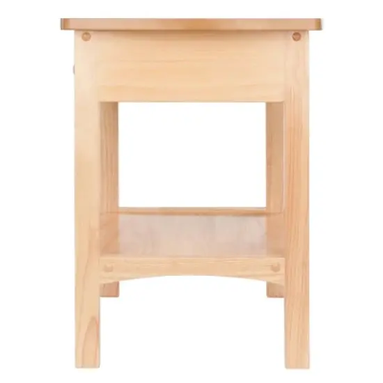 Claire Nightstand Accent Table Natural - Winsome image {3}
