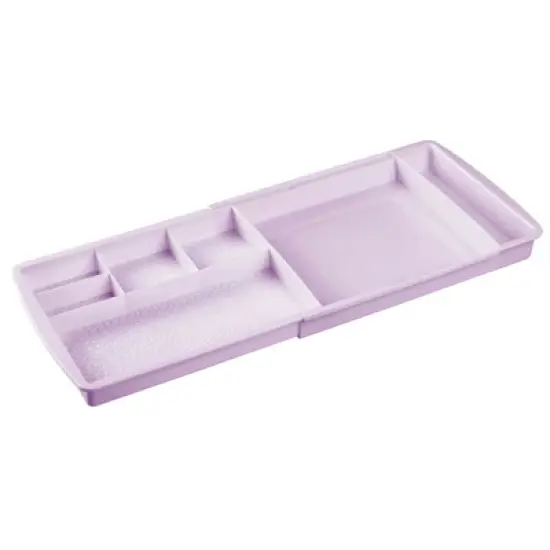 mDesign Expandable Makeup Organizer Tray for Bathroom Drawers image {11}
