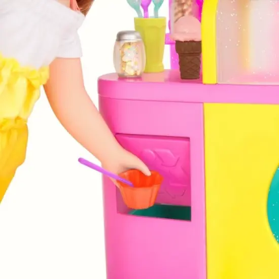 Glitter Girls Ice Cream Shop Accessory Playset for 14" Dolls image {3}