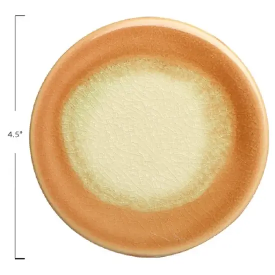 Storied Home Stoneware Reactive Glaze Coasters, Set of 4 image {1}