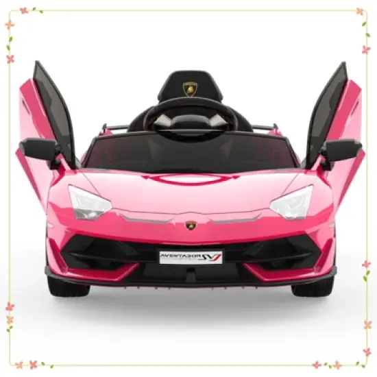 12V Kids Electric Car with Remote Control, LED Lights & Sound System image {8}