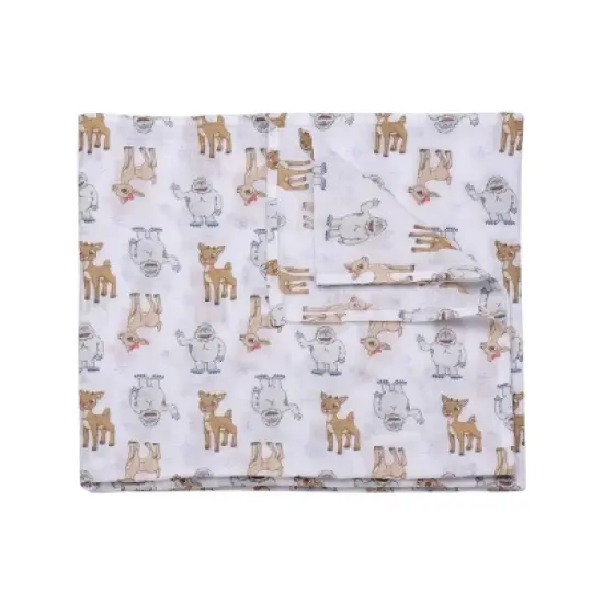 Rudolph the Red-Nosed Reindeer Swaddle Plush and Blanket Baby Toy image {2}