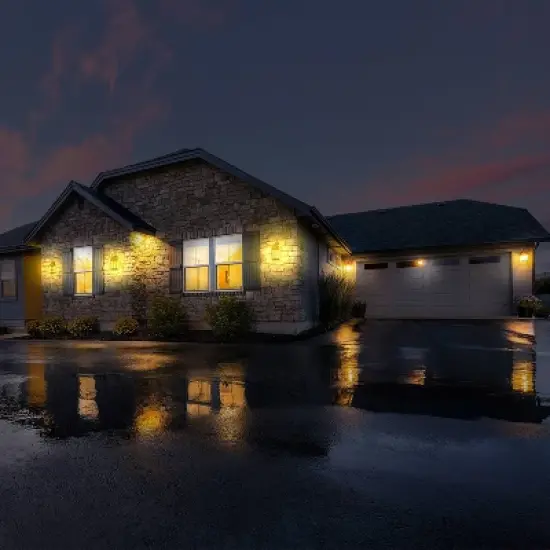 Solar Portable Hanging Outdoor Lantern with Hanger Black - Techko Maid image {4}