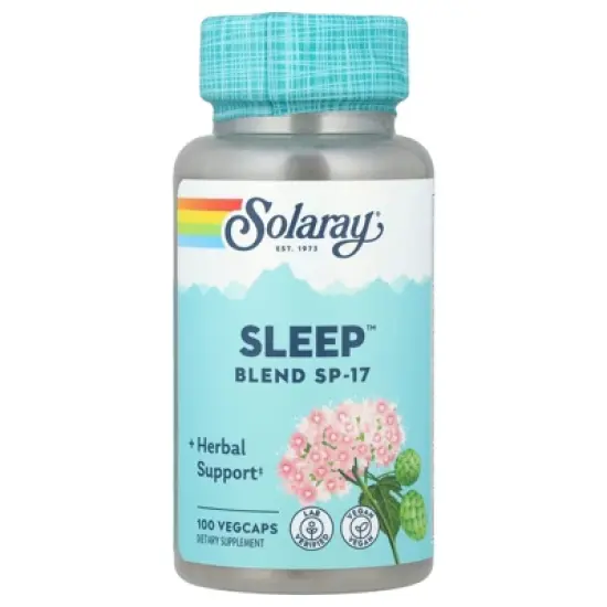 Solaray Sleep&trade; Blend SP-17, 100 VegCaps image {4}