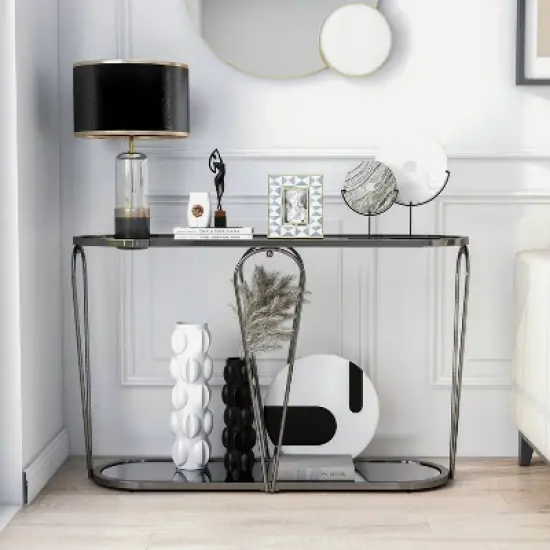 Kuut Contemporary Sofa Table - HOMES: Inside + Out image {3}