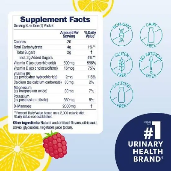 AZO Urinary Drink Mix Powder - 10ct image {2}