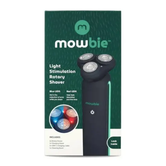 Mowbie Men's Light Treatment Rotary Shaver image {14}