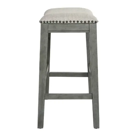 24" Saddle Counter Height Barstool - OSP Home Furnishings image {3}