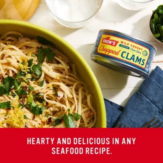 Snow's Chopped Clams - 6.5oz image {6}