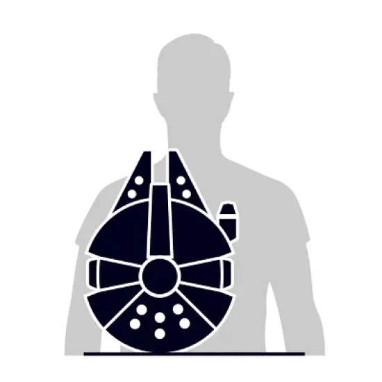 4D BUILD - Star Wars Millennium Falcon Model Kit Puzzle 223pc image {9}