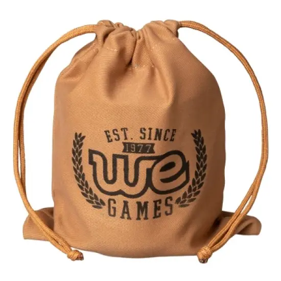 WE Games Professional, Leather Dice Cup Set - 5 Dice, Instructions for 10 Dice Games & Cloth Carry Bag image {5}