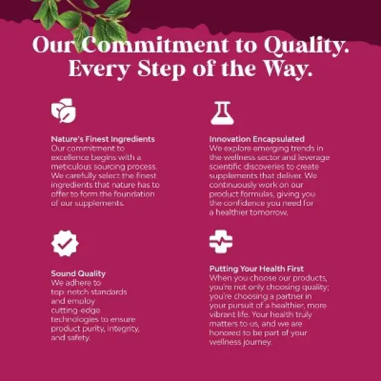 Urinary Tract Support Supplement, High Potency D-Mannose with Cranberry Juice Powder & Dandelion for Urinary Tract Health, Nature's Craft, 60ct image {4}