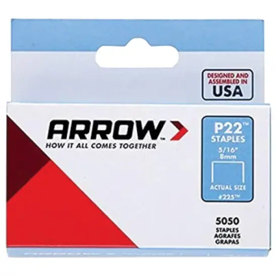 Arrow&reg; P22&trade; Plier Staples, 5,050 pack image {2}