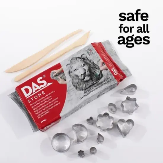 DAS&reg; Modeling Clay Air Hardening, Stone, 2.2lb, Pack of 2 image {4}