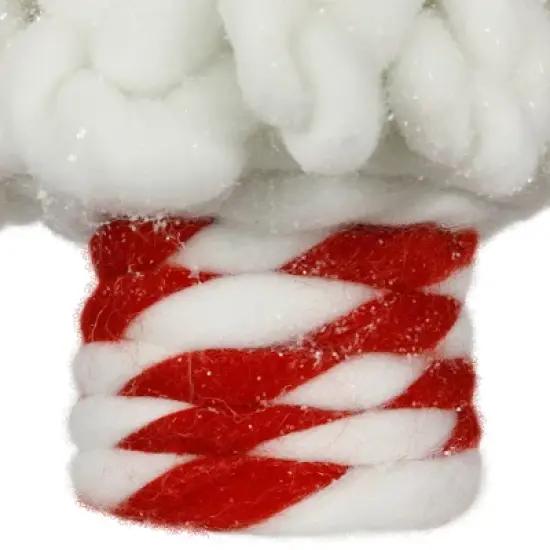 Northlight Plush Tree with Peppermint and Candy Canes Christmas Decoration - 16.5" image {5}