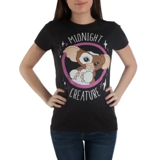 Midnight Creature Gizmo TShirt Juniors Graphic Tee image {5}