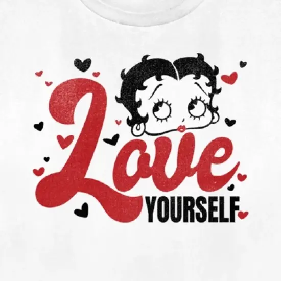 Women's Betty Boop Love Yourself T-Shirt image {1}
