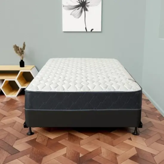 Continental Sleep, 8-Inch Low Profile Mattress Foundation, Strong Wood Structure, Easy Simple Assembly Box Spring. image {2}