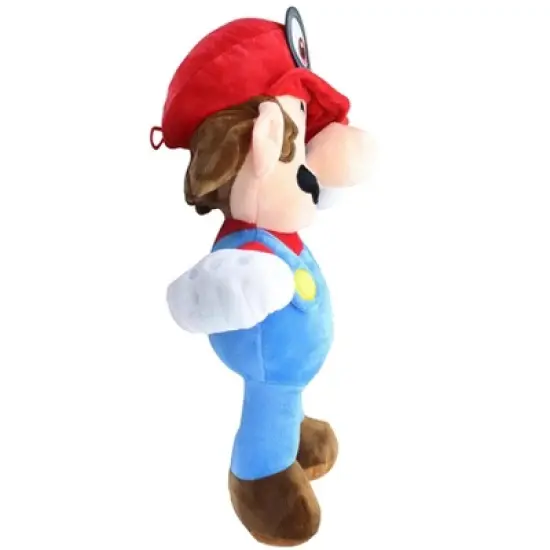 Chucks Toys Super Mario 16 Inch Character Plush | Mario Cappy image {1}