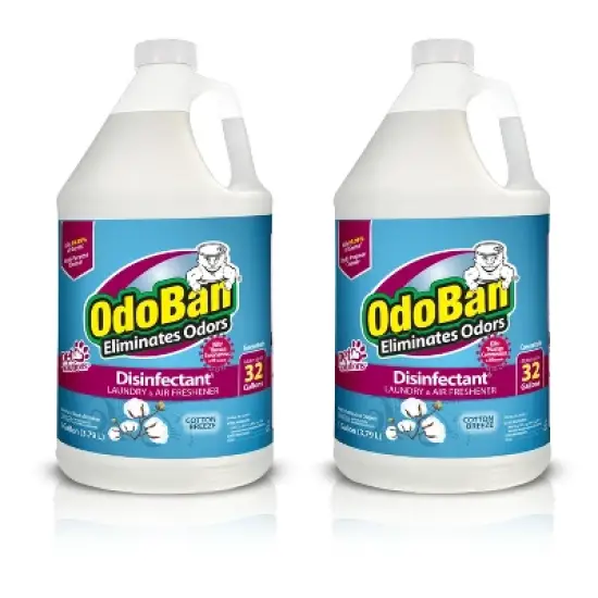 OdoBan Disinfectant Concentrate and Odor Eliminator, Cotton Breeze Scent image {3}