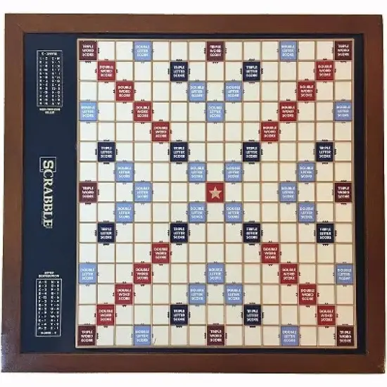 WS Game Company Scrabble Trophy Edition Board Game image {4}