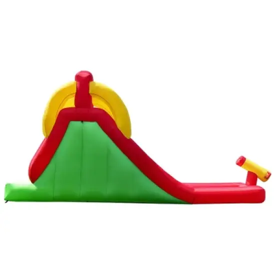 Costway Inflatable Water Slide Bounce House Bouncer Kids Jumper Climbing with  550W Blower image {7}