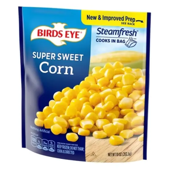 Birds Eye Steamfresh Frozen Super Sweet Corn - 10oz image {1}