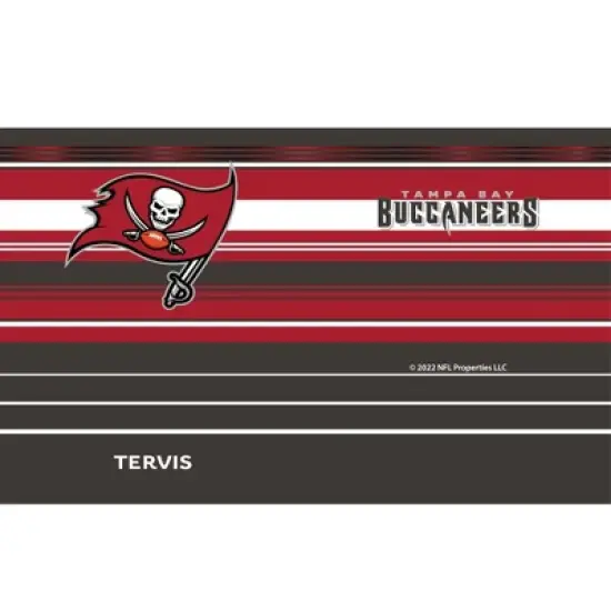 NFL Tampa Bay Buccaneers 20oz Hype Stripes Tumbler image {1}
