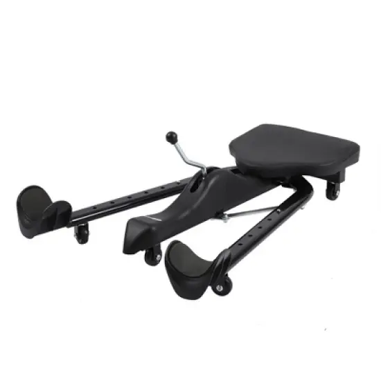 HolaHatha Leg Stretcher Split Machine for Full Split Flexibility Training, Adjustable Stainless Steel Dance Exercise Equipment for Home Gym, Black image {5}