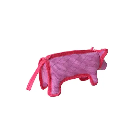 DuraForce Pig Dog Toy - Pink - S image {3}
