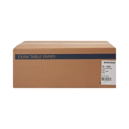 McKesson Exam Table Paper, Crepe Medical Paper - White image {4}