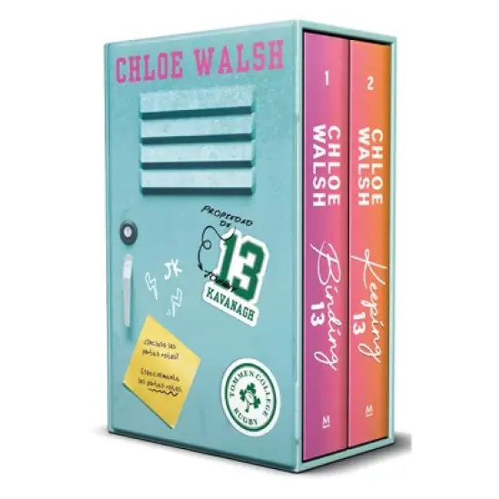 Estuche Los Chicos de Tommen: Binding 13 Y Keeping 13 / Boys of Tommen. Boxed Set - (Chicos de Tommen, Los) by  Chloe Walsh (Mixed Media Product) image {1}