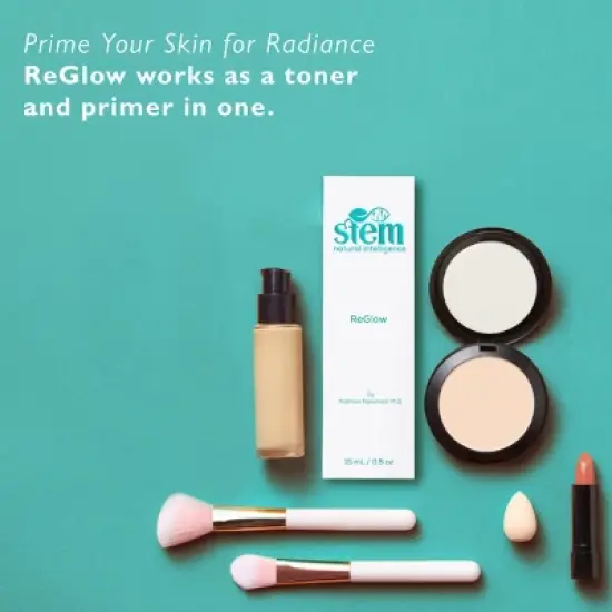 STEM ReGlow Facial Toner. Luxury Alcohol-Free Toner for Women. Hydrating Formula for Oily Skin and Radiant Complexion, 0.5 oz image {4}