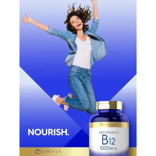 Carlyle Vitamin B12 1000mcg | 400 Softgels image {5}