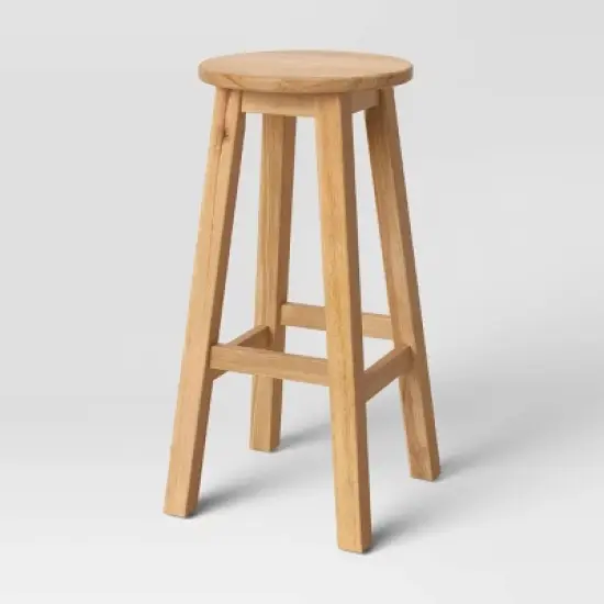 Basic Wood Counter Height Stool - Room Essentials&trade; image {4}