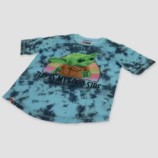 Boys' LEGO Star Wars: The Mandalorian 3pc Pajama Set - Light Blue image {4}