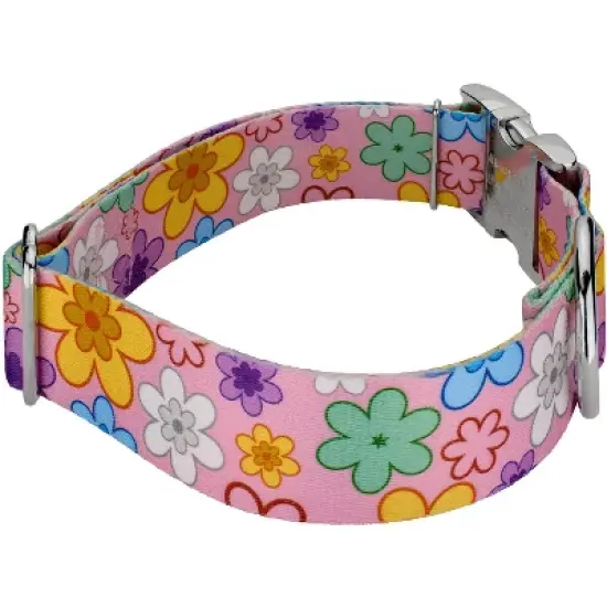 Country Brook Petz 1 1/2 Inch Premium May Flowers Dog Collar image {3}