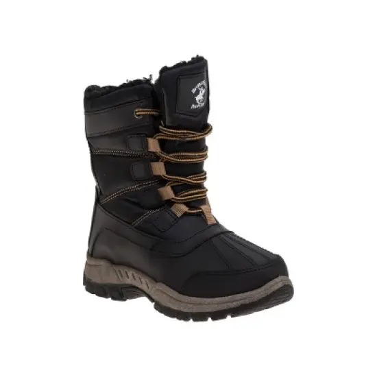 Beverly Hills Unisex Boys Girls Slip Resistant Faux Fur Lined Winter Snow Boots (Little Kid) image {7}