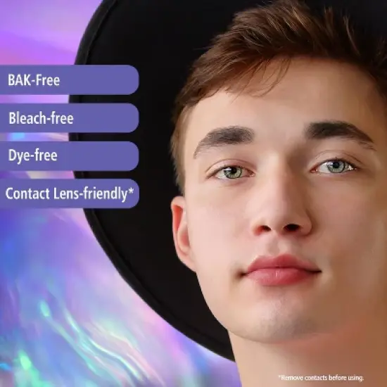 Rohto Optic Glow Redness Reliever, Whitening, Lubricant Eye Drops - 0.4 fl oz image {4}