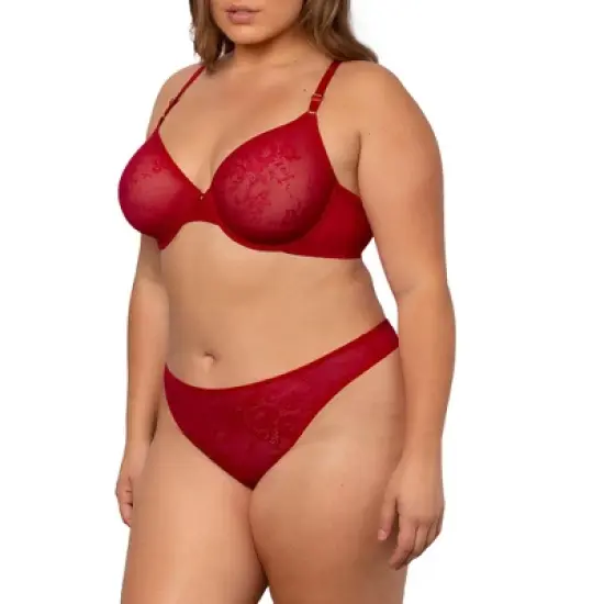 Smart & Sexy Sheer Mesh Demi Underwire Bra 2-Pack image {10}