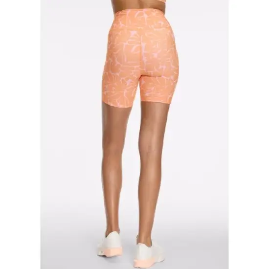 Peloton Women's Cadent High Rise Bike Short 7", Block Palm image {2}