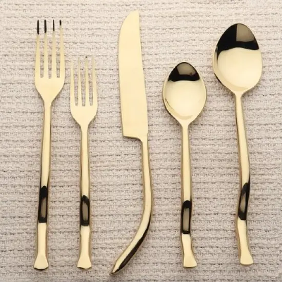 Twig PVD 5 Pc. Flatware Set image {4}
