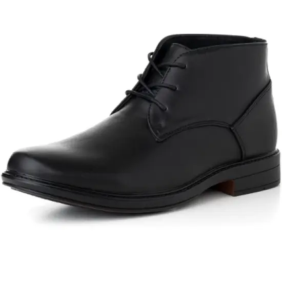 Alpine Swiss Mens Leather Lined Dressy Ankle Boots image {6}