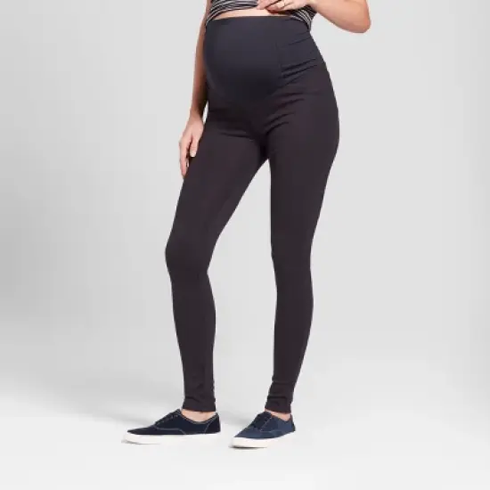 Over Belly Ponte Maternity Pants - Isabel Maternity by Ingrid & Isabel&trade; image {2}