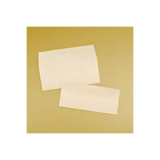 JAM Paper #10 Parchment Business Envelopes 4.125 x 9.5 Natural Recycled 900926651 image {3}