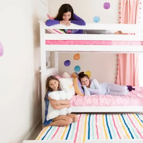 Max & Lily Twin over Twin Staircase Bunk with Trundle image {4}
