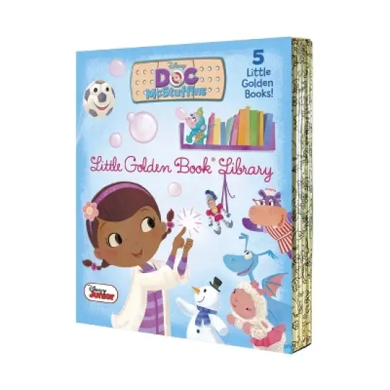 Doc McStuffins Little Golden Book Library (Disney Junior: Doc McStuffins) - by  Various (Mixed Media Product) image {1}